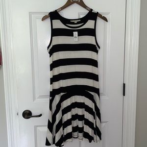 LOFT striped dress